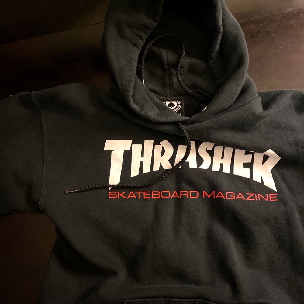 Thrasher Small Black Sweatshirt (like new)